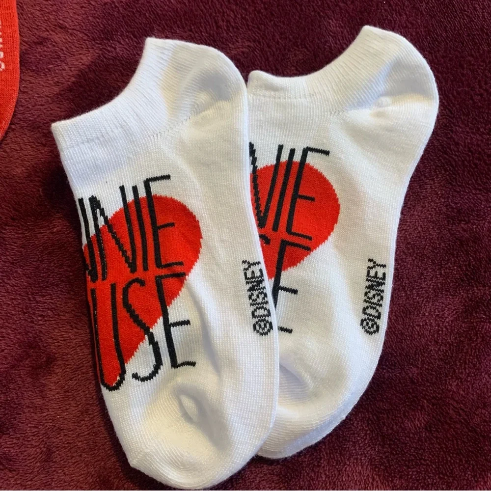 🍒🍒 Disney’s Minnie Mouse Socks 2 Pairs